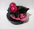 "Midnight Rose" - Large Epoxy Seashell