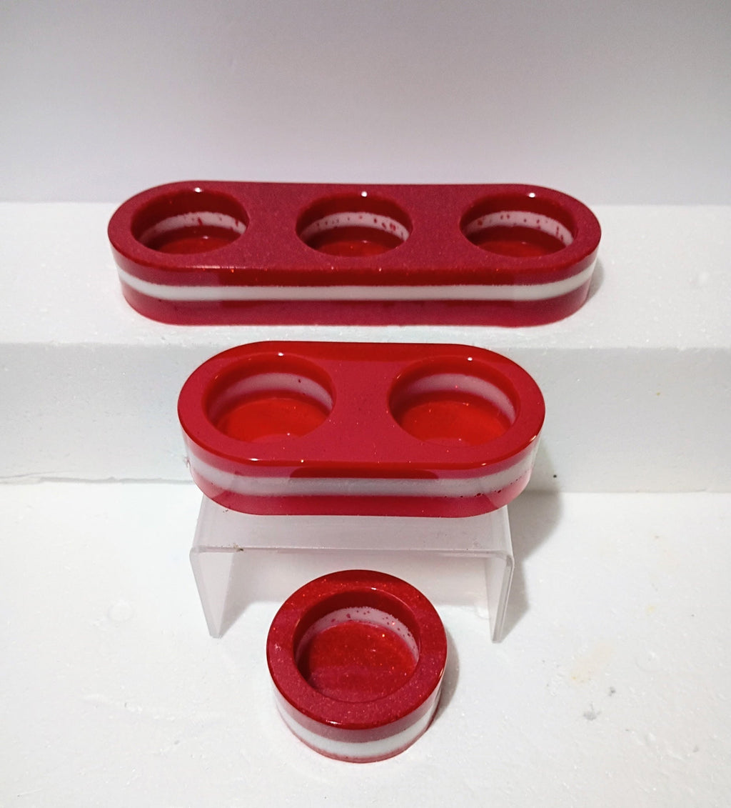 3 Piece Tea Light Candle Holder Set
