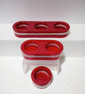 3 Piece Tea Light Candle Holder Set
