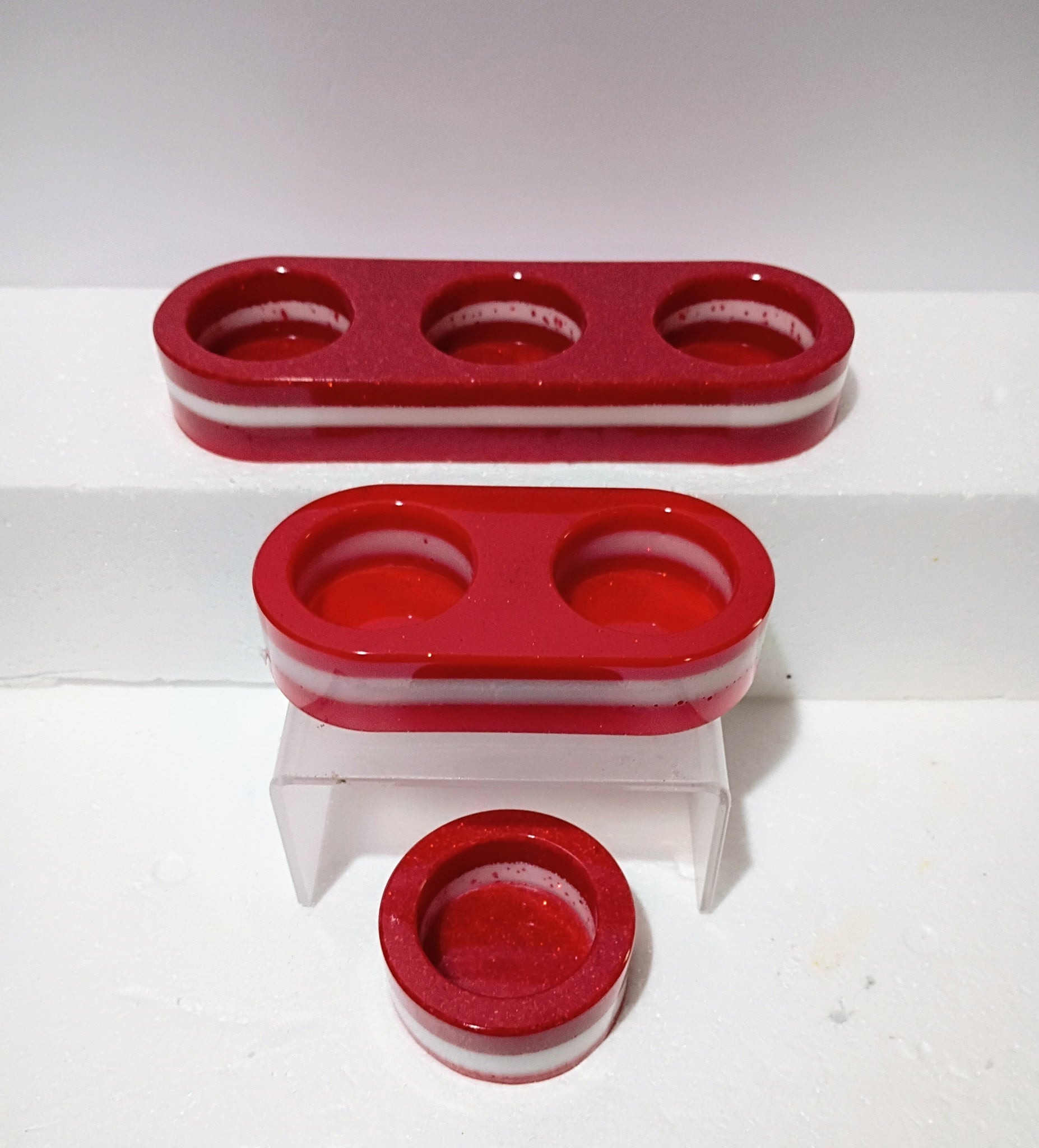 3 Piece Tea Light Candle Holder Set