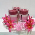 Handmade scented candles