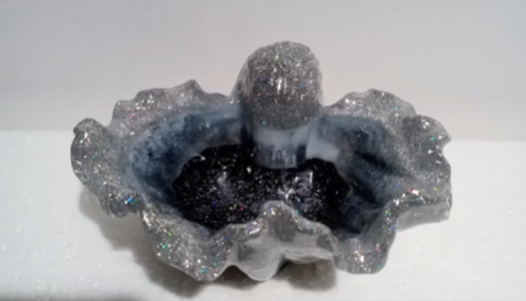 Water wave jar dishes