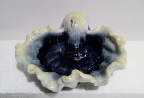 Water wave jar dishes