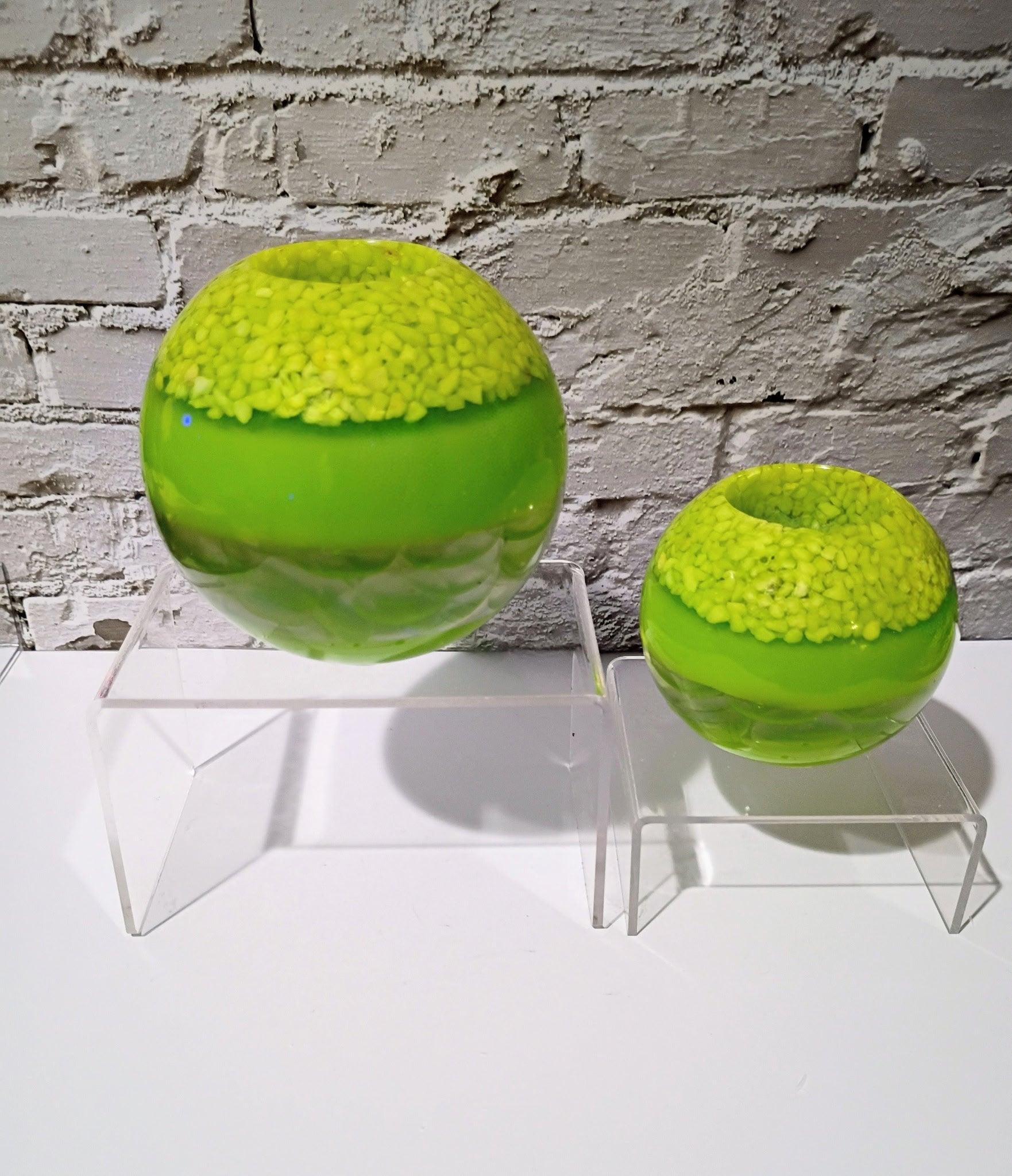 Large Ball Tealight Candle Holder Set